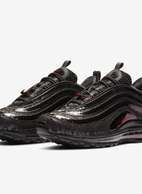 Nike/耐克正品Air Max 97 Prm黑红 气垫运动跑鞋特别版 DC1709