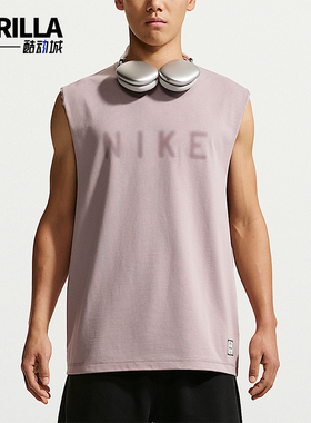 Nike/耐克正品Dri-FIT男士透气圆领运动经典无袖T恤IF2798-226
