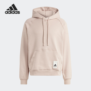 CAPS Adidas 阿迪达斯正品 加绒宽松运动卫衣IA9341 HD男士