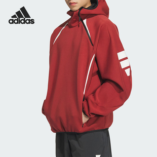 连帽卫衣套头衫 Adidas JM6236 HOODY男士 阿迪达斯正品 FUSTL