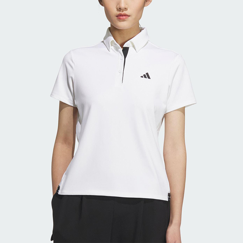 Adidas/阿迪达斯正品POLO SS女士针织经典高尔夫翻领POLO衫JM3015