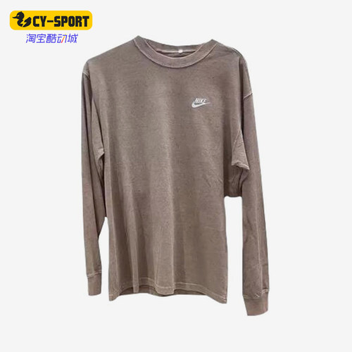 Nike/耐克正品春季款男士运动圆领透气宽松休闲长袖DX1002-040