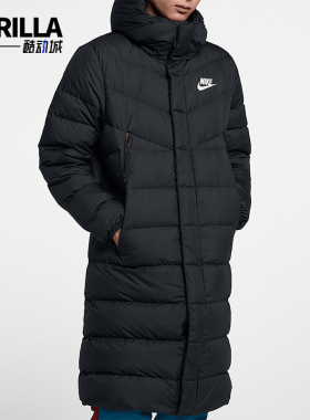 Nike/耐克正品冬季新款男士户外运动连帽羽绒服AA8854-010