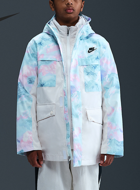 Nike/耐克正品2025冬季大童三合一两件套羽绒服IQ9989-988