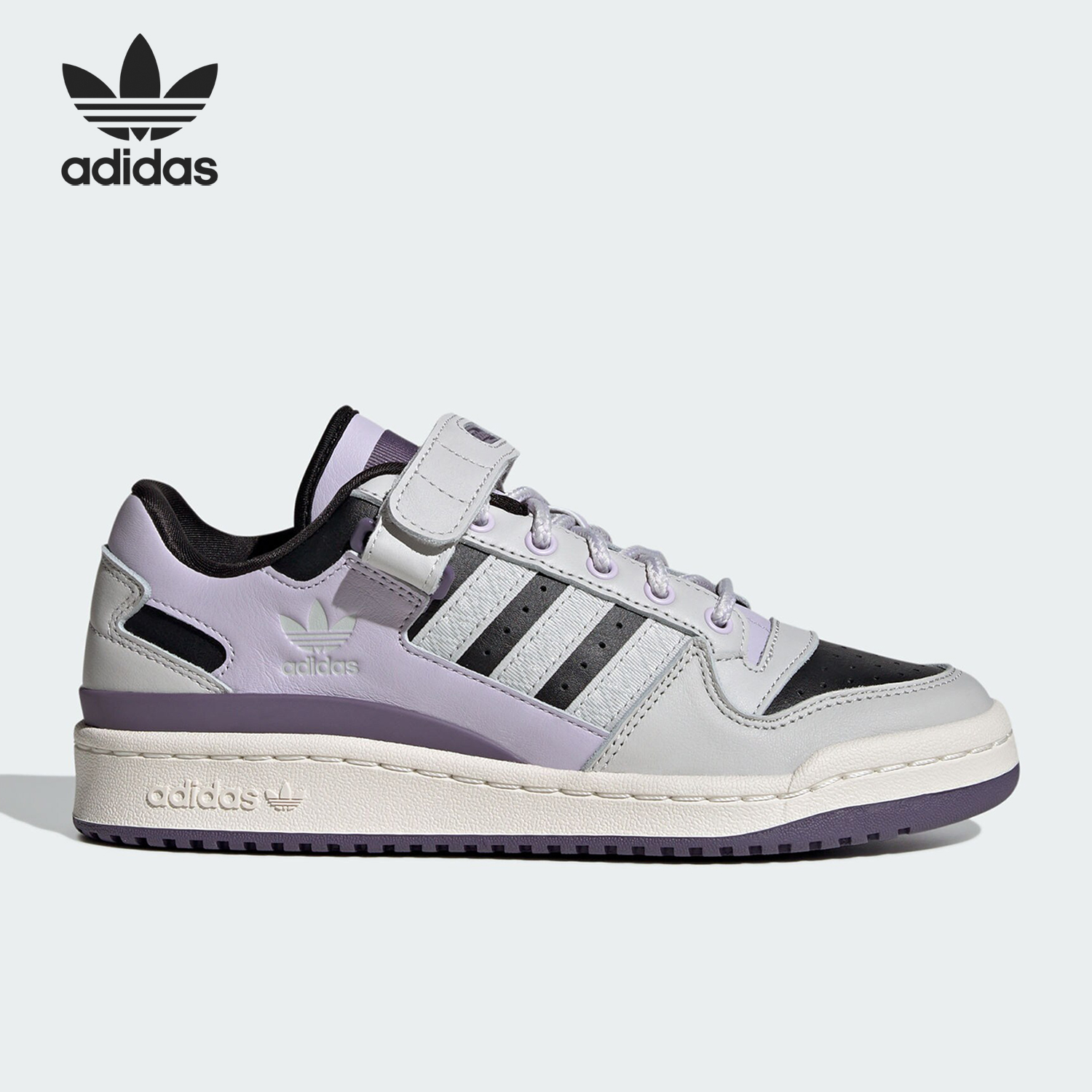 Adidas/阿迪达斯官方正品三叶草女子复古休闲耐磨低帮板鞋IF3926