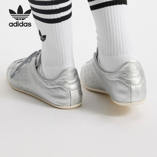 Adidas 三叶草女士经典 薄底系带运动鞋 JQ6427 阿迪达斯正品