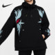 BV4537 Nike 女子运动休闲花卉高领套头卫衣 新款 010 耐克正品