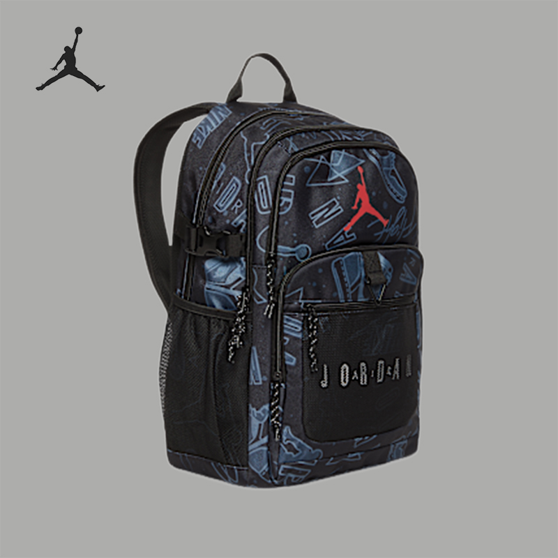 Nike/耐克正品JORDAN男女大容量经典户外收纳双肩包IQ5331-010
