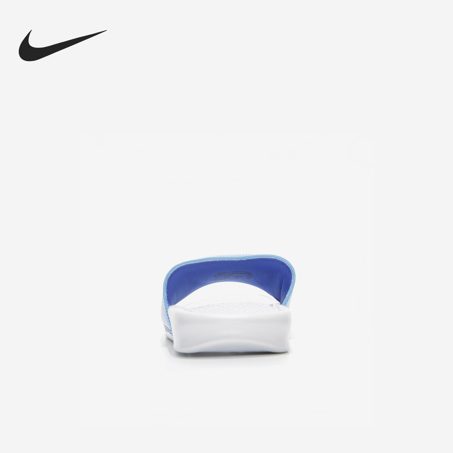 Nike/耐克官方正品空BenasiJDIPrint新款女蓝粉色拖鞋618919-122