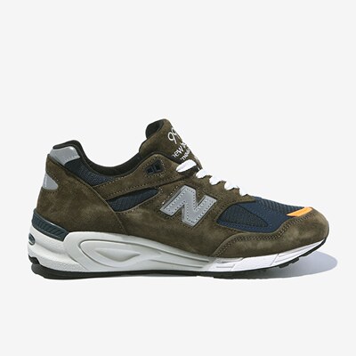 New Balance新百伦正品NB 990 V2男女同款复古耐磨跑步鞋M990MS2