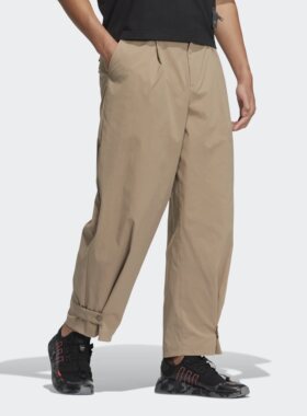 Adidas/阿迪达斯正品三叶草春季休闲男女运动工装直筒长裤HS8616