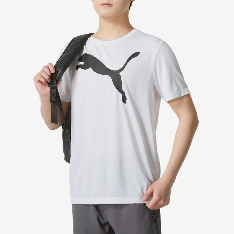 Puma/彪马官方正品新款男士圆领柔软透气运动短袖T恤685638-02,运动服/休闲服装,运动T恤,淘宝优惠券,粉丝福利购,淘宝优惠卷