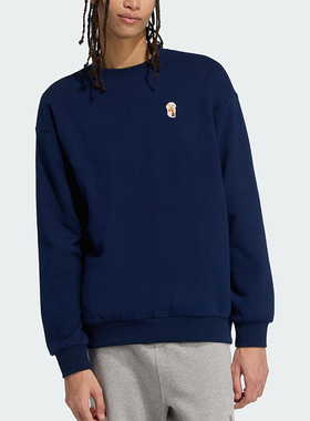 Adidas/阿迪达斯正品M DOG SOCK SWT男士休闲运动宽松卫衣JW8520