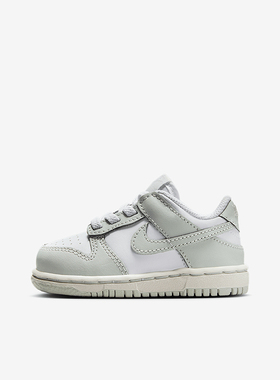 Nike/耐克正品2025婴童经典复古透气透气系带低帮板鞋FB9107-124