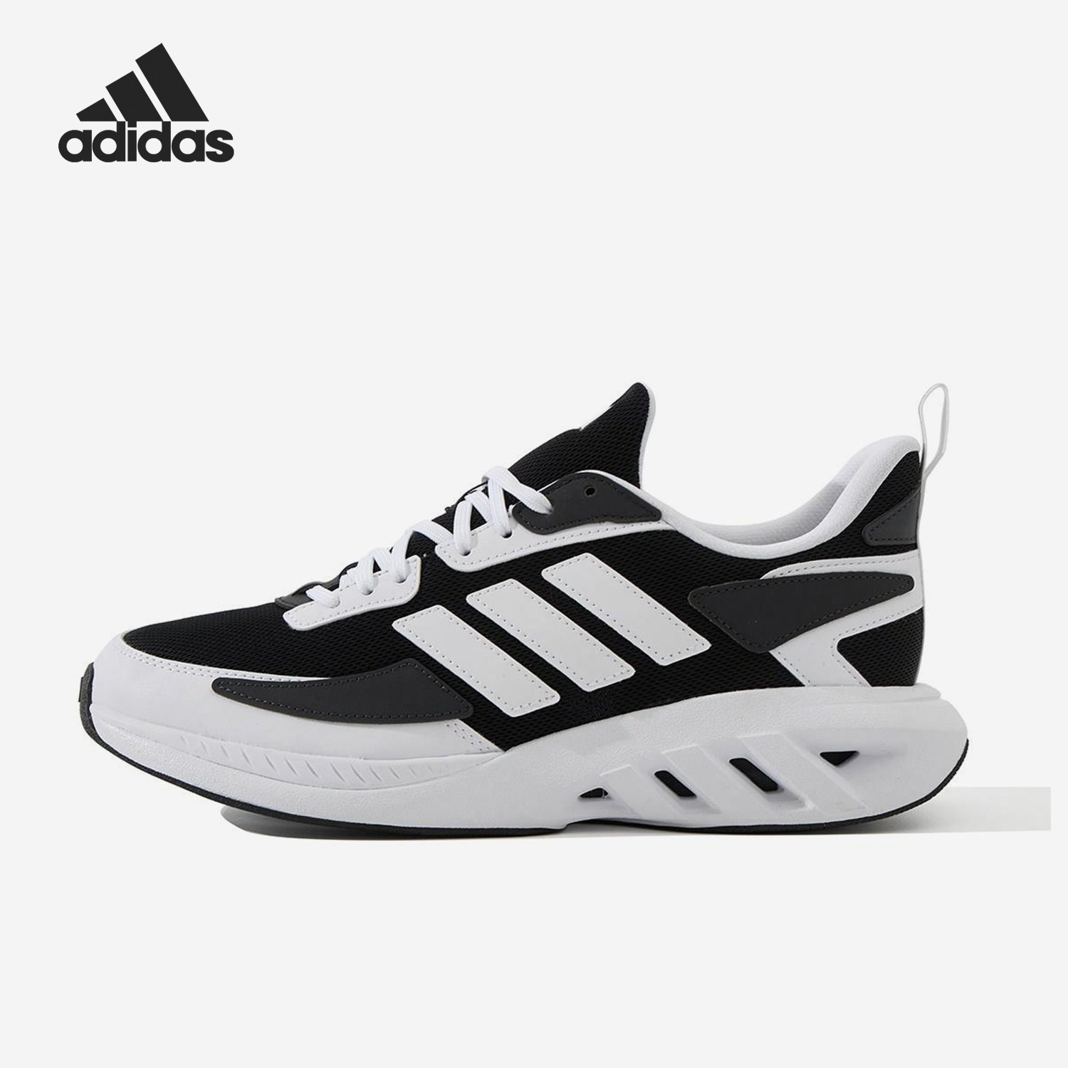Adidas/阿迪达斯官方正品春季新款男女透气缓震网面跑步鞋JP8449