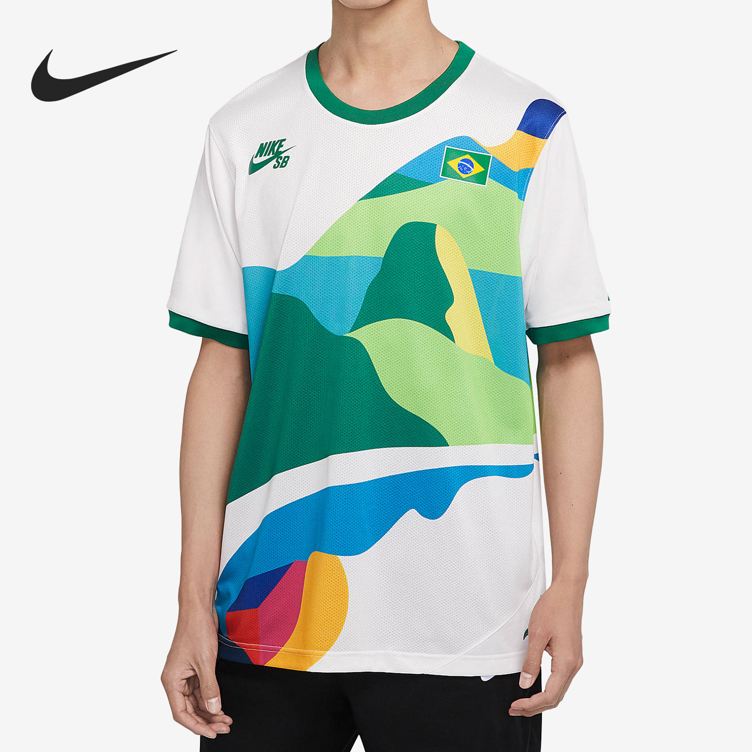 2021年夏季男子休闲运动短袖T恤