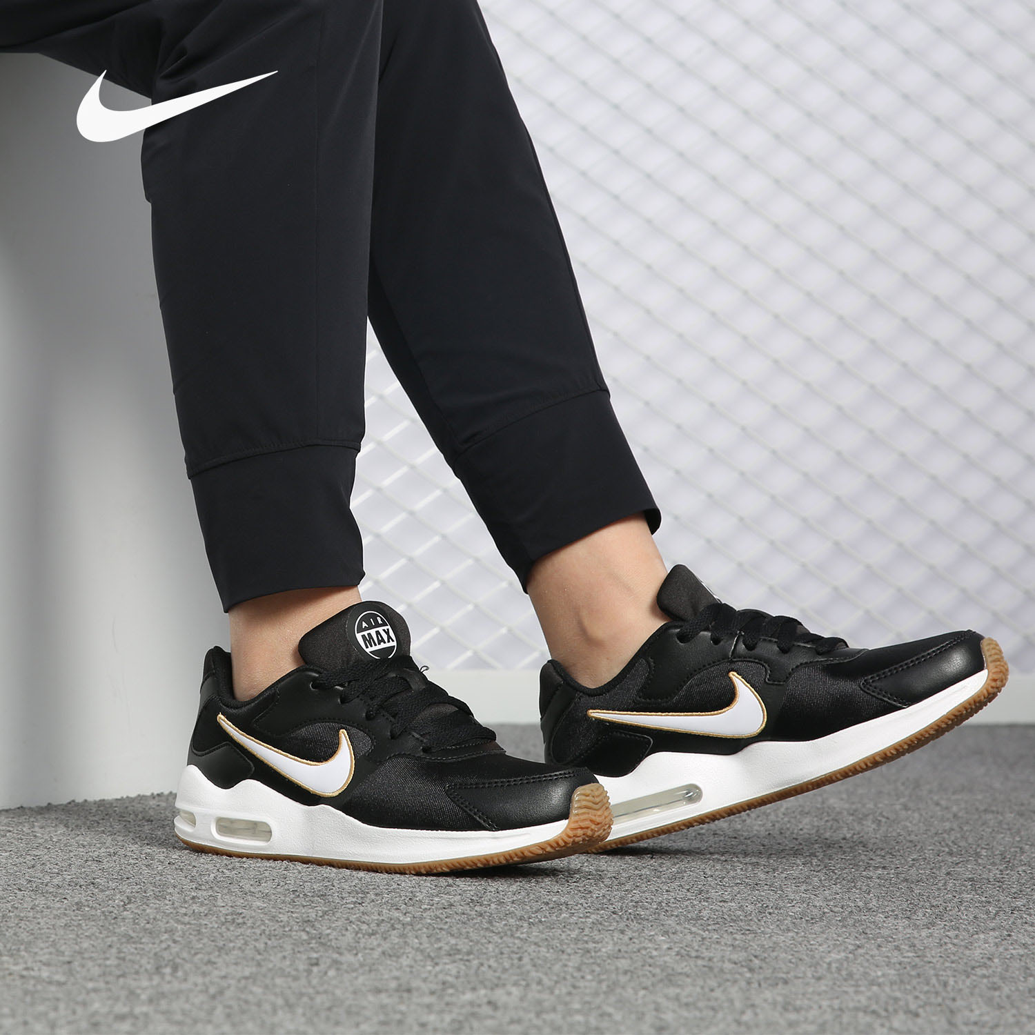 Nike/耐克正品AIR MAX GUILE女子休闲鞋气垫缓震运动跑步鞋916787