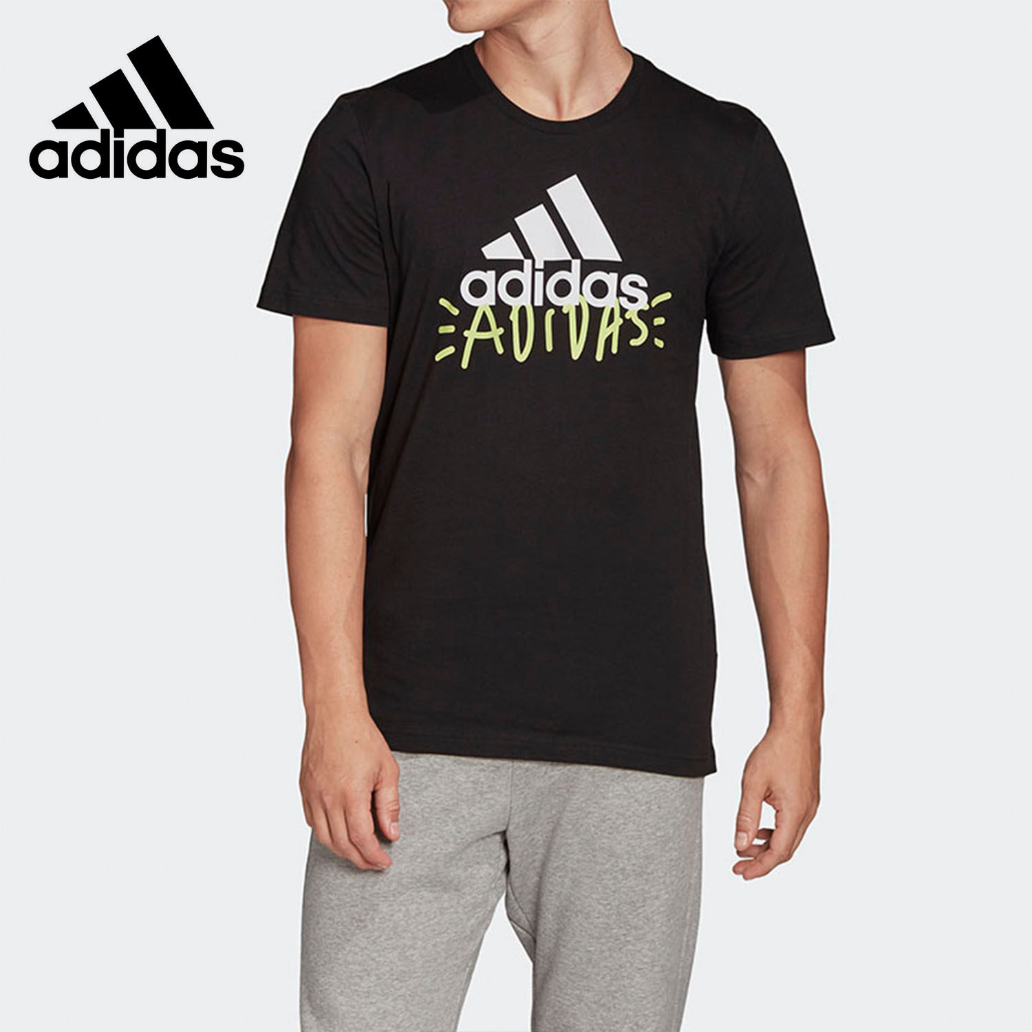 Adidas/阿迪达斯正品当季新款男子圆领运动透气休闲短袖T恤FN1727,运动服/休闲服装,运动T恤,淘宝优惠券,粉丝福利购,淘宝优惠卷