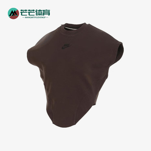耐克女士复古休闲宽松无袖