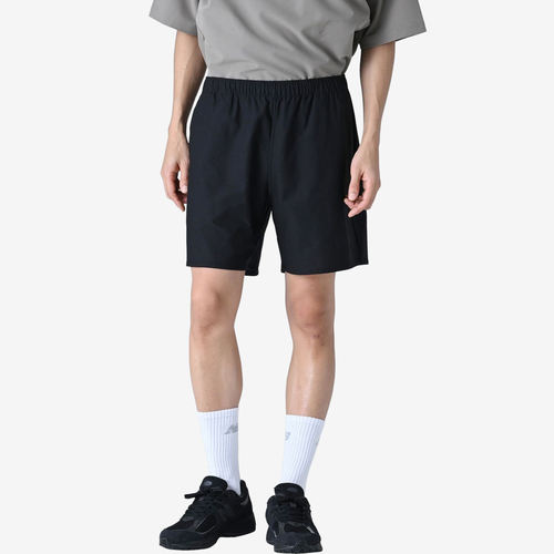 New Balance新百伦正品MET24男三分休闲舒适运动短裤AMS55001-BK