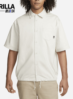 Nike/耐克正品男士印花Polo领纽扣经典舒适透气短袖T恤DX0898-104