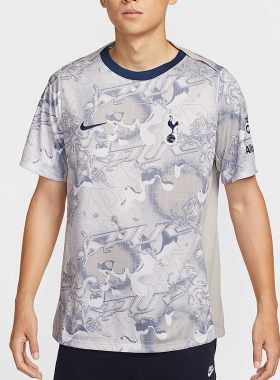 Nike/耐克正品Dri-FIT 男士修身训练运动经典足球短袖HJ7156-100