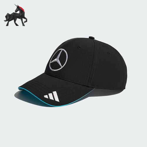 Adidas/阿迪达斯正品AMG男女款F1车队训练经典运动透气帽子JZ2569