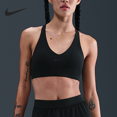Nike/耐克正品2025女士套头透气无袖耐穿经典运动内衣IB9831-010