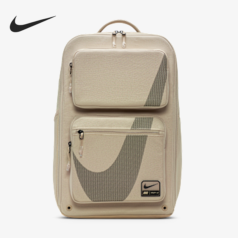 Nike/耐克正品2025新款男女同款拉链运动经典双肩背包HF0635-253