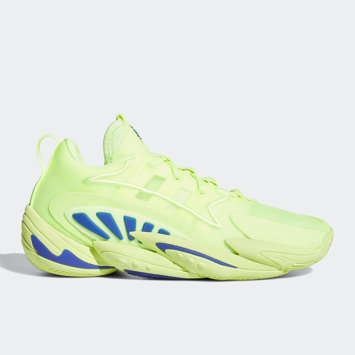 Adidas/阿迪达斯正品当季新款男女荧光绿天足运动篮球鞋 EE6009