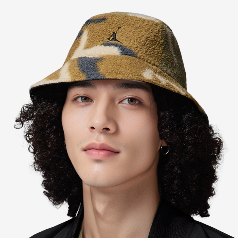 耐克男女加绒保暖梭织运动渔夫帽