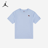 耐克正品 夏季 JORDAN大童轻盈简约柔软短袖 Nike T恤HF2078 412