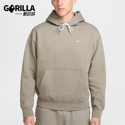 Nike/耐克正品新款男士加绒套头长袖卫衣套头卫衣DX1355-320