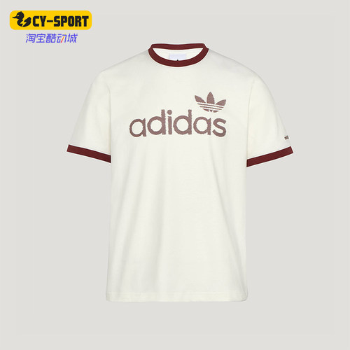 Adidas/阿迪达斯正品三叶草RINGERT-SHIRT新款经典短袖T恤KY8452