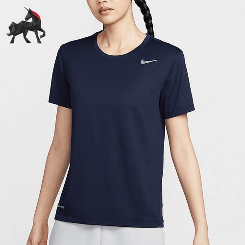 Nike/耐克正品夏季新款女士轻盈透气耐磨经典短袖T恤IB8899-451