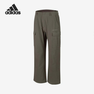 Adidas/阿迪达斯正品经典男士针织休闲宽松工装长裤IY0083