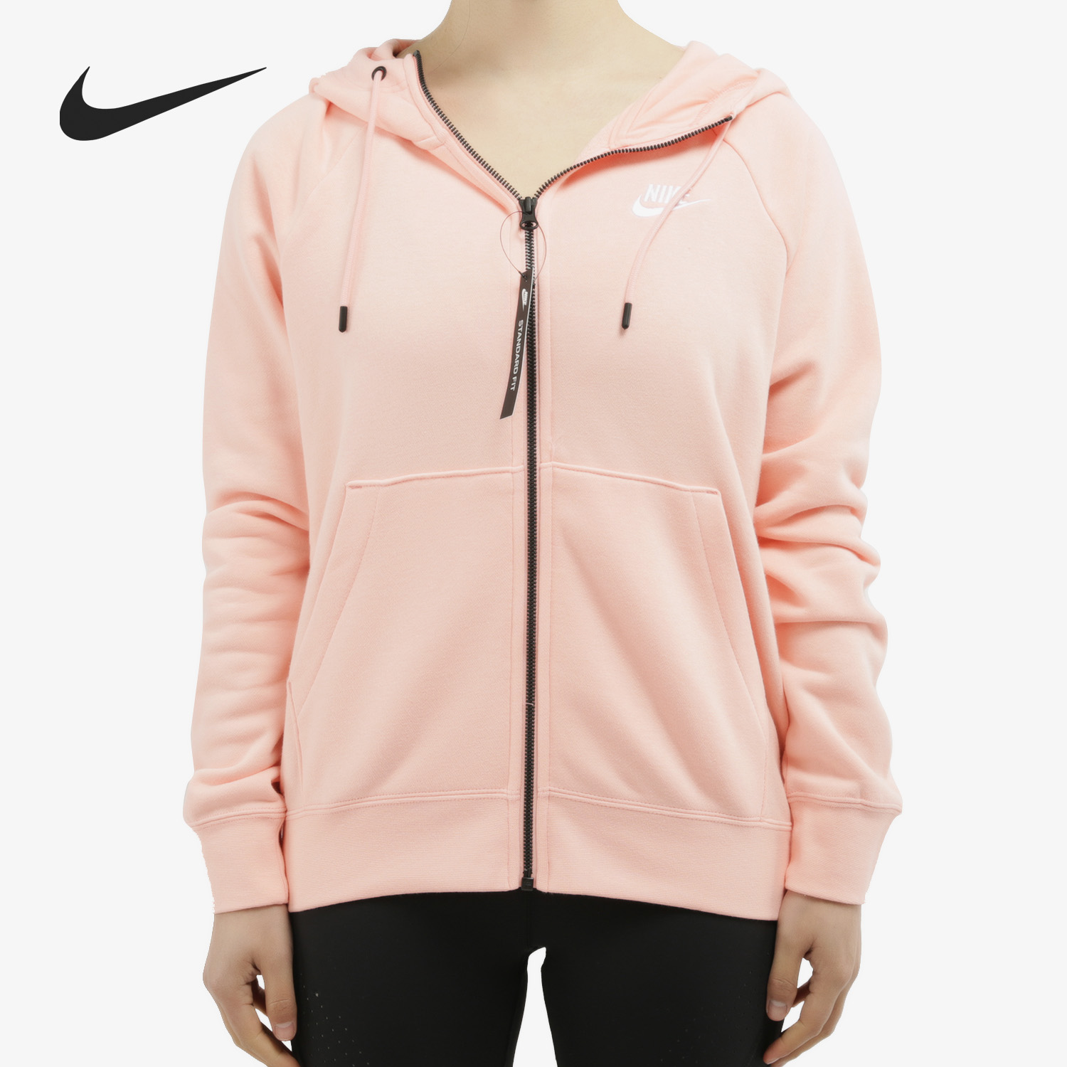 Nike/耐克正品夏季女子新款连帽运动服针织休闲夹克衫BV4123