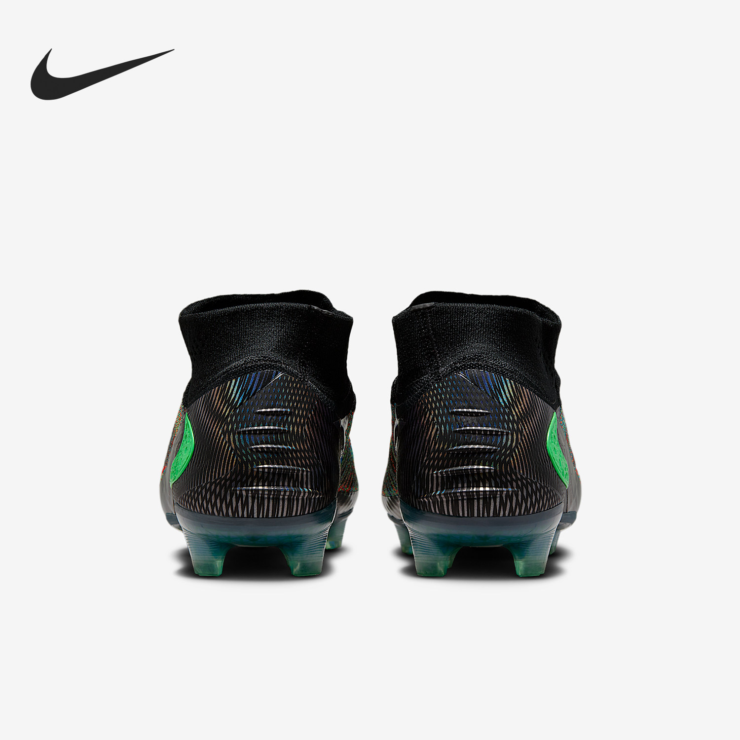 Nike/耐克官方正品Phantom6新款男黑绿色休闲足球钉鞋HQ2330-900