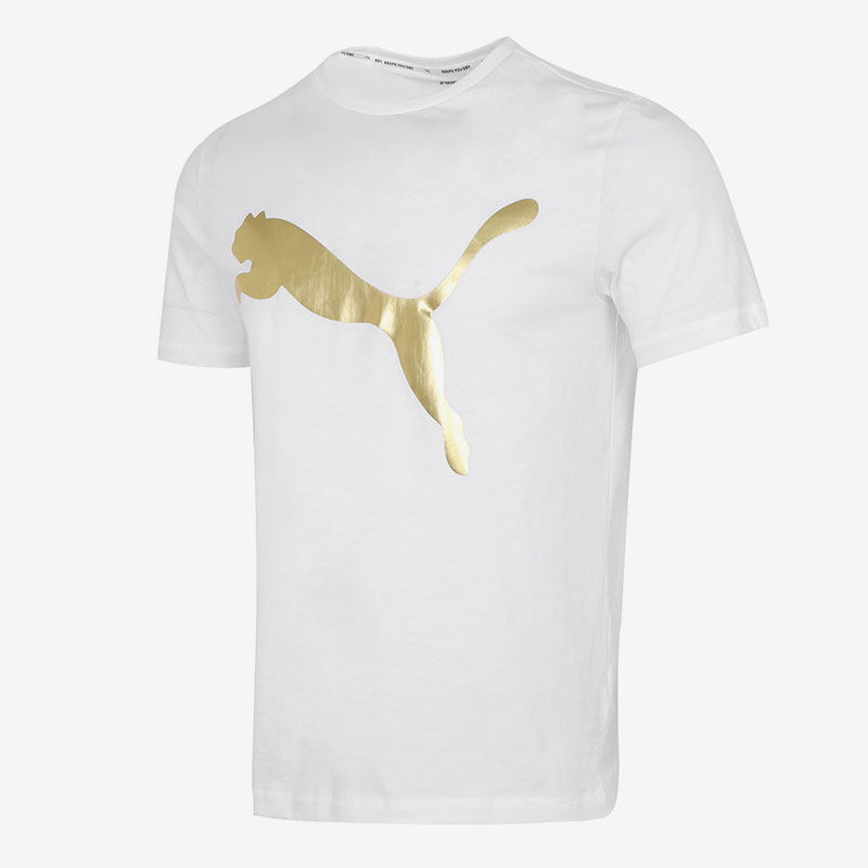 PUMA/彪马正品当季新款男子金标半袖休闲运动圆领T恤532787-02