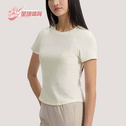 Adidas/阿迪达斯正品2026女士运动休闲经典简约修身透气T恤KH2648