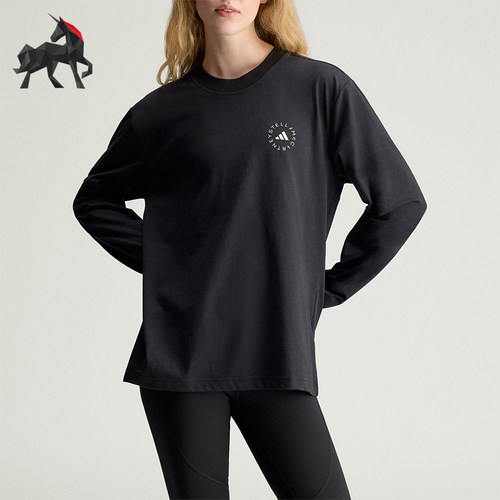 Adidas/阿迪达斯正品LONG SLEEVETOP女士经典圆领长袖T恤KF6450