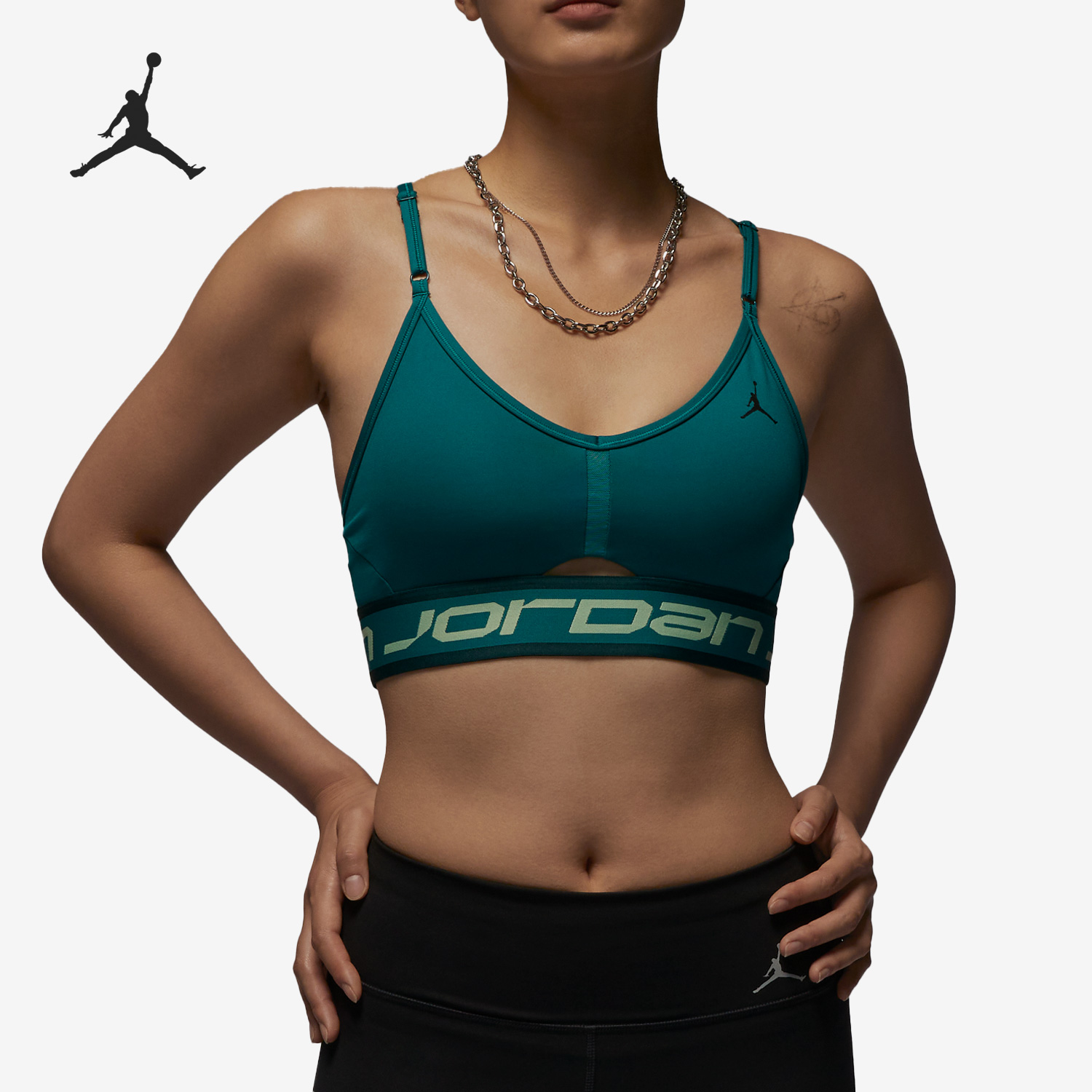 Nike/耐克正品Jordan INDY女子低强度支撑运动内衣FB4096-318