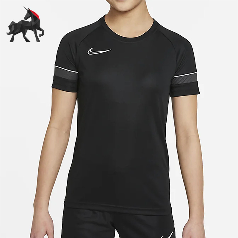 Nike/耐克正品夏大童运动休闲舒适透气圆领短袖T恤CW6103-014