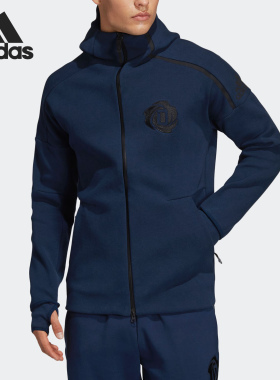 Adidas/阿迪达斯正品ZNE ICON HOODY 男子篮球运动夹克外套DY3235