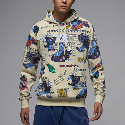 耐克男士薄绒针织连帽卫衣套头衫