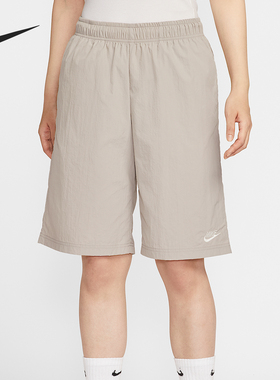 Nike/耐克官方正品2025夏季女士宽松时尚简约运动短裤IH8465-078