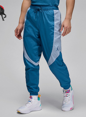 Nike/耐克正品JORDAN男士休闲运动束脚拼接耐穿长裤FN5851-457