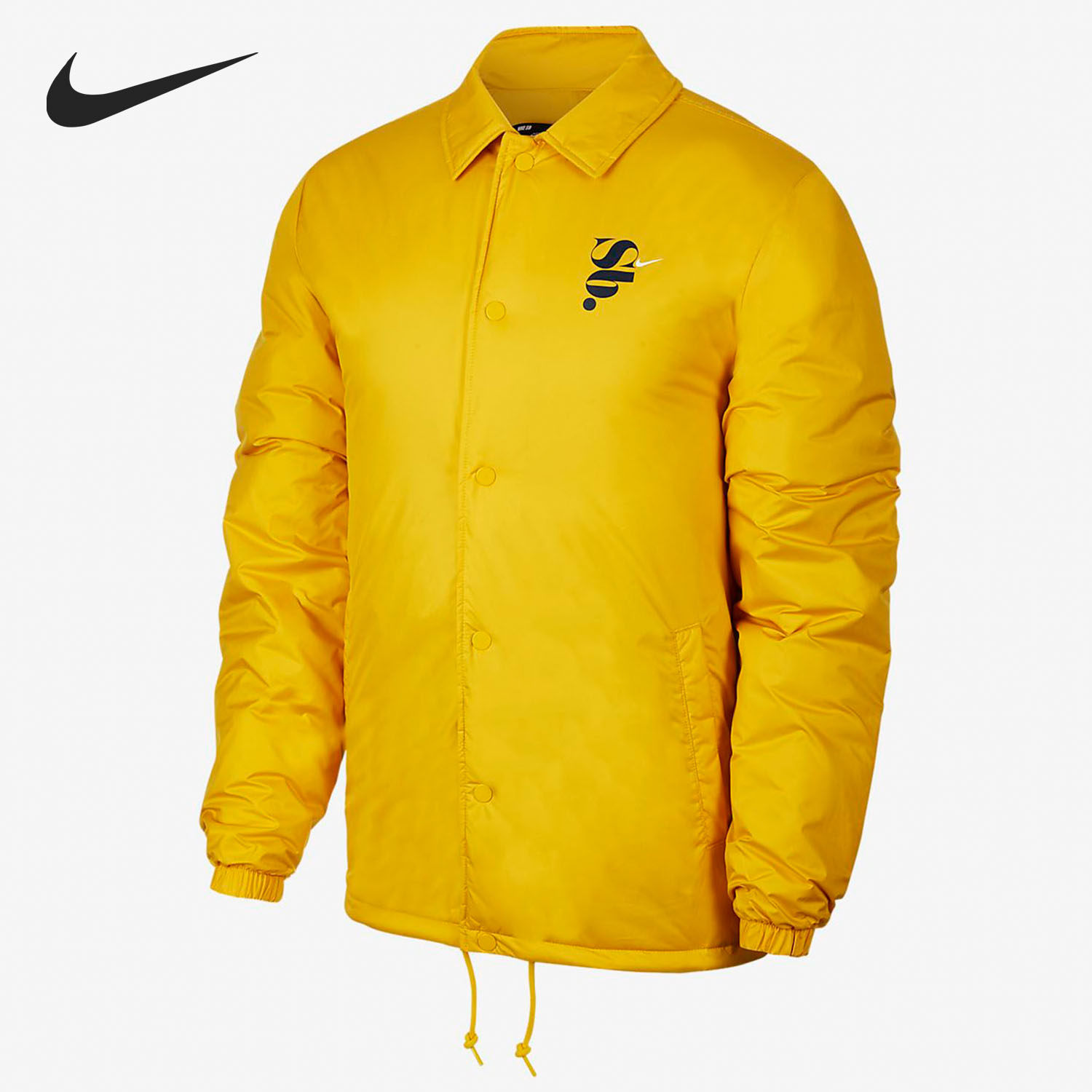 Nike耐克正品薄棉外套男子冬季新款运动教练SB薄棉外套夹克CD8810