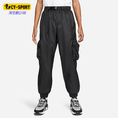 耐克男子工装多口袋刺绣运动长裤