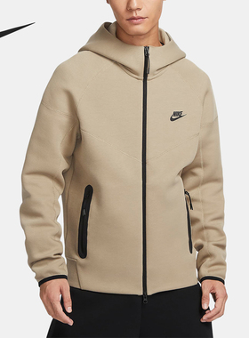 Nike/耐克官方正品春秋男士休闲宽松户外连帽针织外套FB7922-247